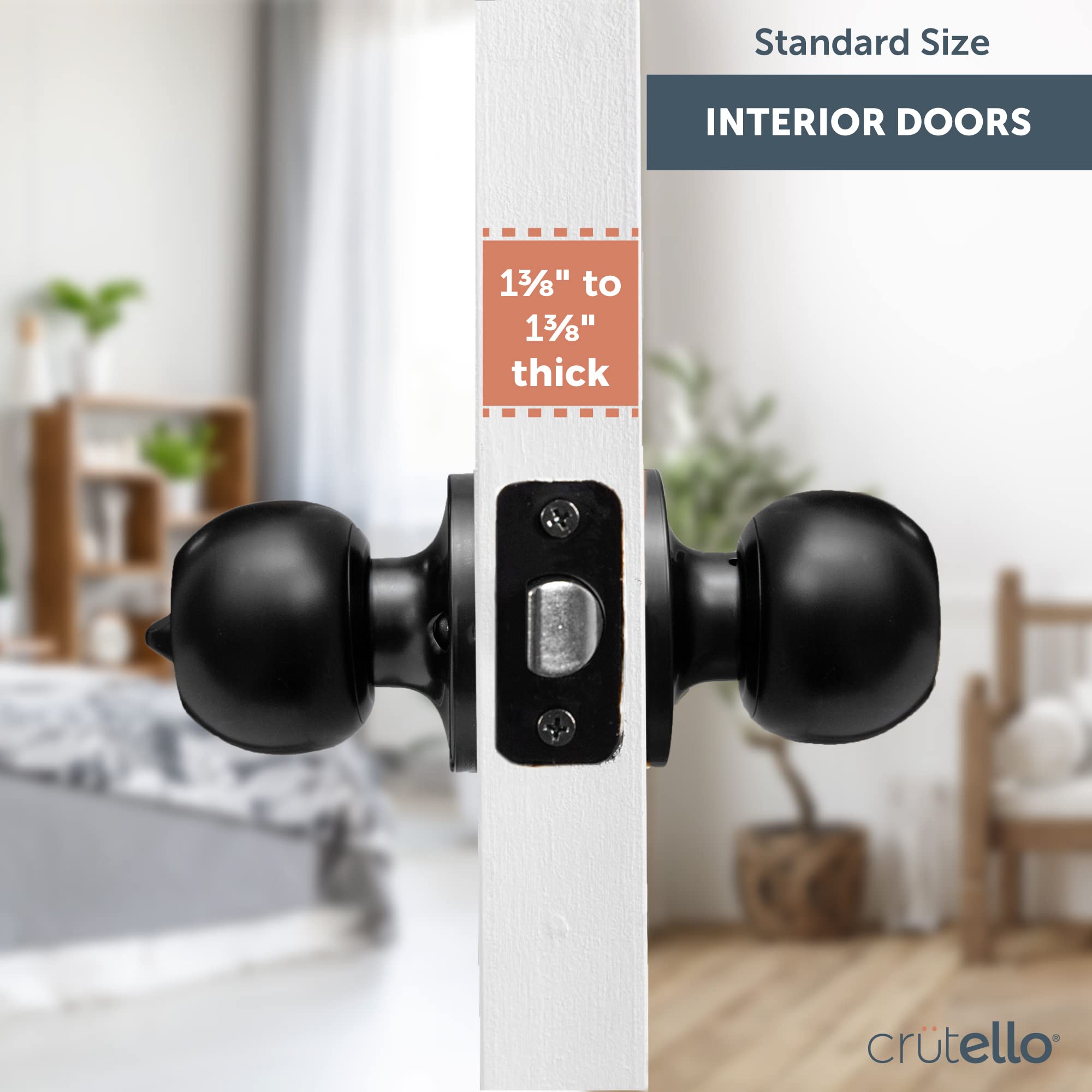 Perilla De Puerta Amazon Basics Para Dormitorio Y Baño, Colo | Cuotas