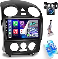 Vista 8 de 2+64G Carplay - Radio inalámbrica para coche Android para VW Beetle 2004-2010, pantalla táctil de 9 pulgadas con Android Auto/DSP/UI