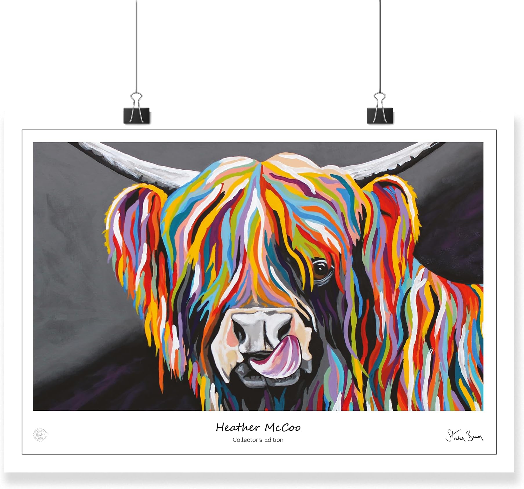 Steven Brown Heather McCoo - A3 Collector's Edition Prints