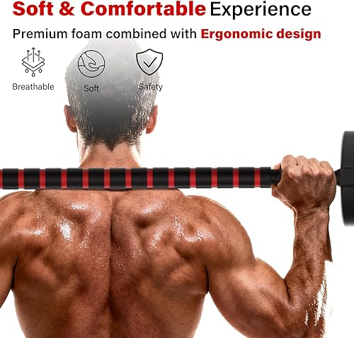 Vista 6 de Mancuernas ajustables, juego de pesas libres de 22/33/44/66/88 libras con conector, juego de pesas 4 en 1 utilizado como pesas rusas, barra, soporte