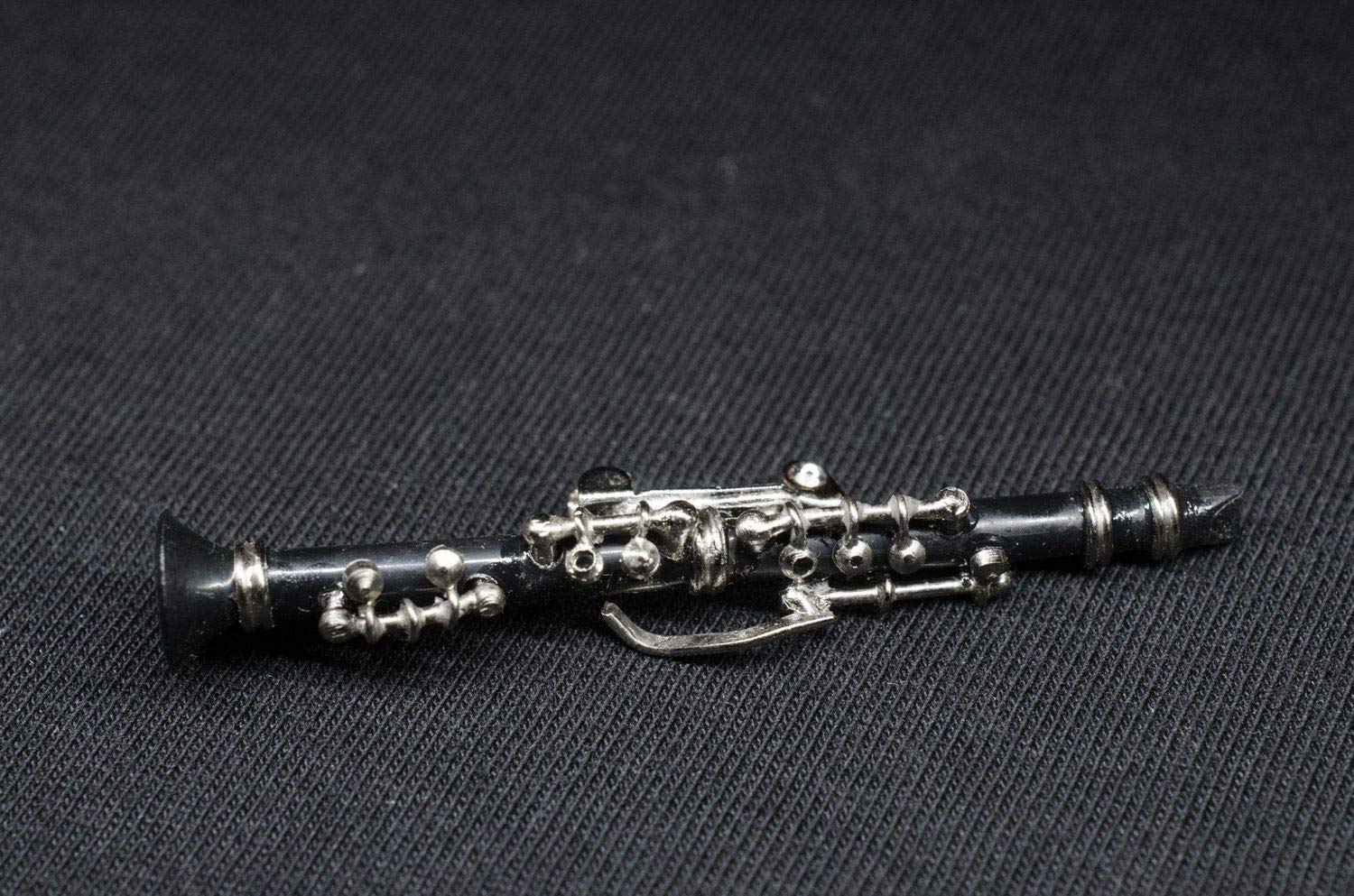 Miniblings Clarinete Clarinete Broche Insignias Klarinetistin + Box - Hecho a Mano joyería de Moda I Boton Pin prendedores