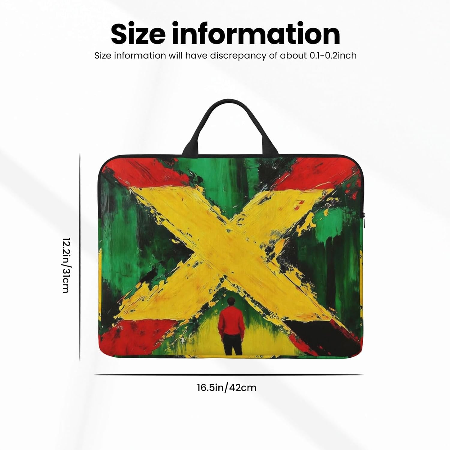 Laptop Case 14 inch Shockproof Protective Laptop Bag Briefcase Computer Bag image 2