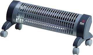 FM. grzejnik wentylatorowy 2302 R (230 V, 50 Hz, 1200 W – czarny szary