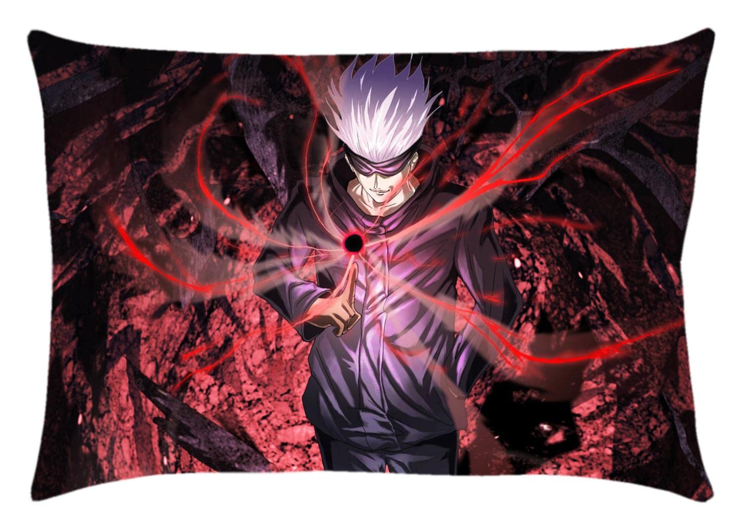 Pillow Case Cover Anime Cool Cute Standard Pillowcases Cushion Cover Throw Pillow Case 20"x30" Inches Cover Cushion for Kid Gifts Sofa Bedding Home Decorative