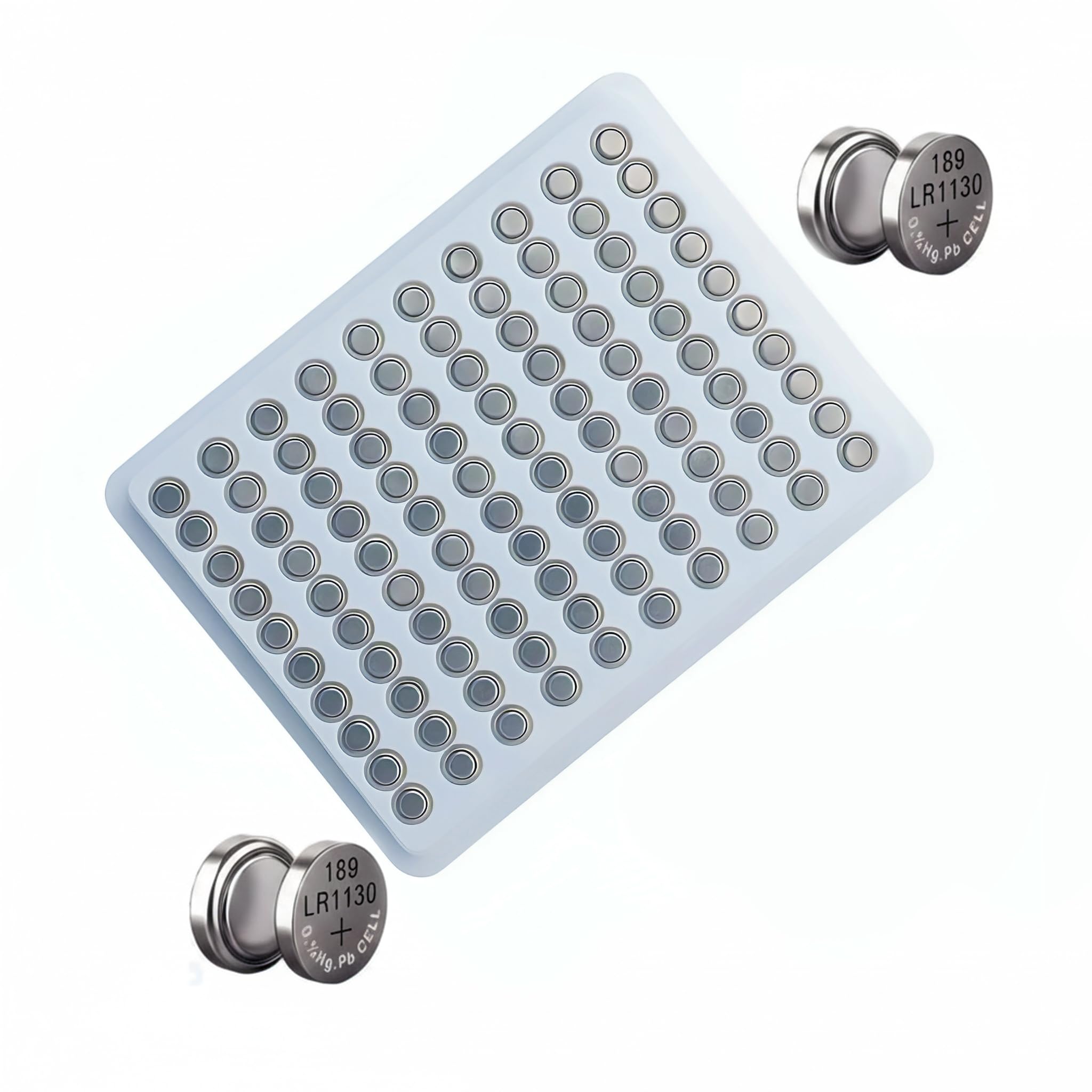 LR1130 AG10 Battery 1.5V Alkaline Button Cell Batteries(Pack of 25) 389A, D389, LR1131, LR54, G10A Battery 1.5V Micro Alkaline Button Coin Cell (LR1130 / AG10) (25)-picture-17