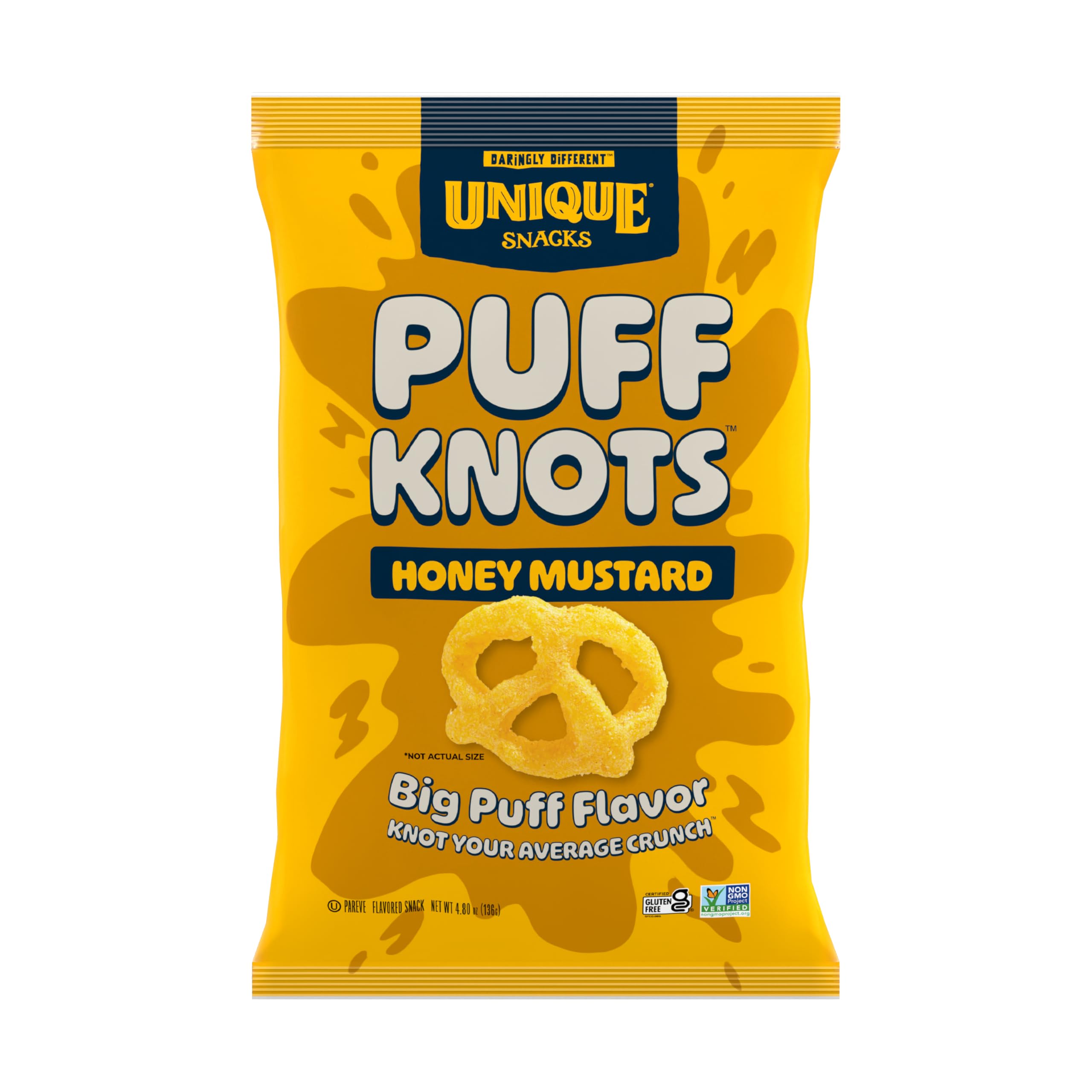 Amazon.com: Unique Snacks Puff Knots, Sweet Honey and Savory