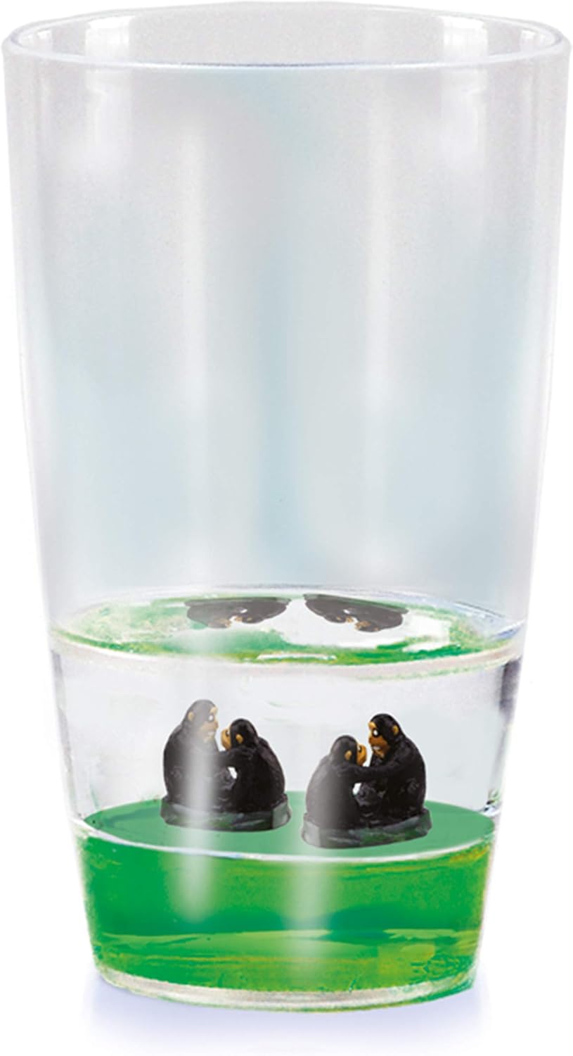 Floatarama Monkey Tumblers from Deluxebase. Acrylic Drinking Glasses