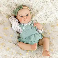 Bebê Reborn Ana realista cabelo pintado - Mundo Kids