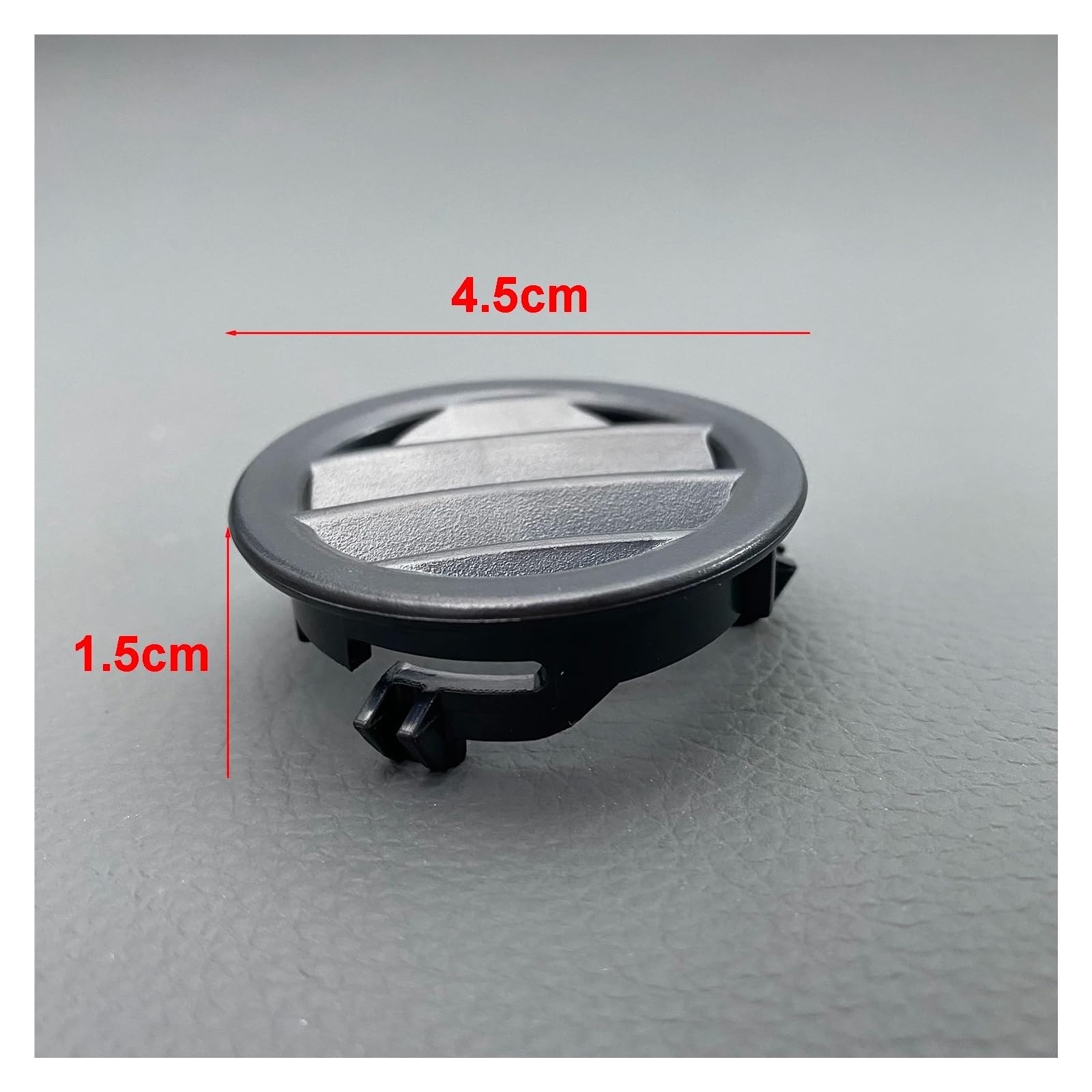Bocchetta Condizionata Auto Per Benz Classe C W204 C220 C230 C260 C300 2008 2009 Cruscotto Rotondo Aria Condizionata AC Vent Uscita Griglia Copertura(1 paio)