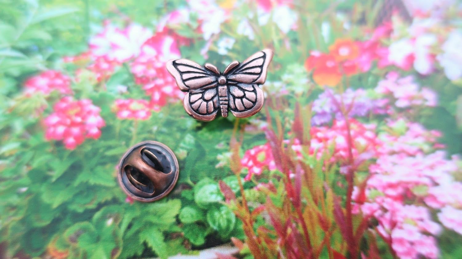 Jim Clift Design Butterfly Copper Lapel Pin - Image 8