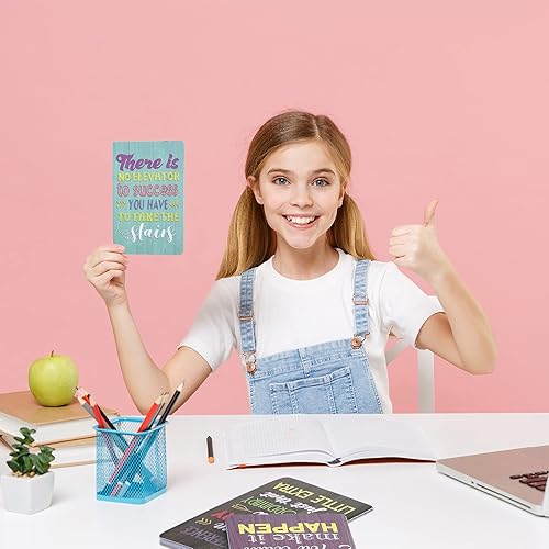 Miniatura 4 de Outus 96 cuadernos inspiradores, cuaderno motivacional, cuaderno de bolsillo pequeño, cuaderno inspirador para escuela, oficina, viajes, suministros