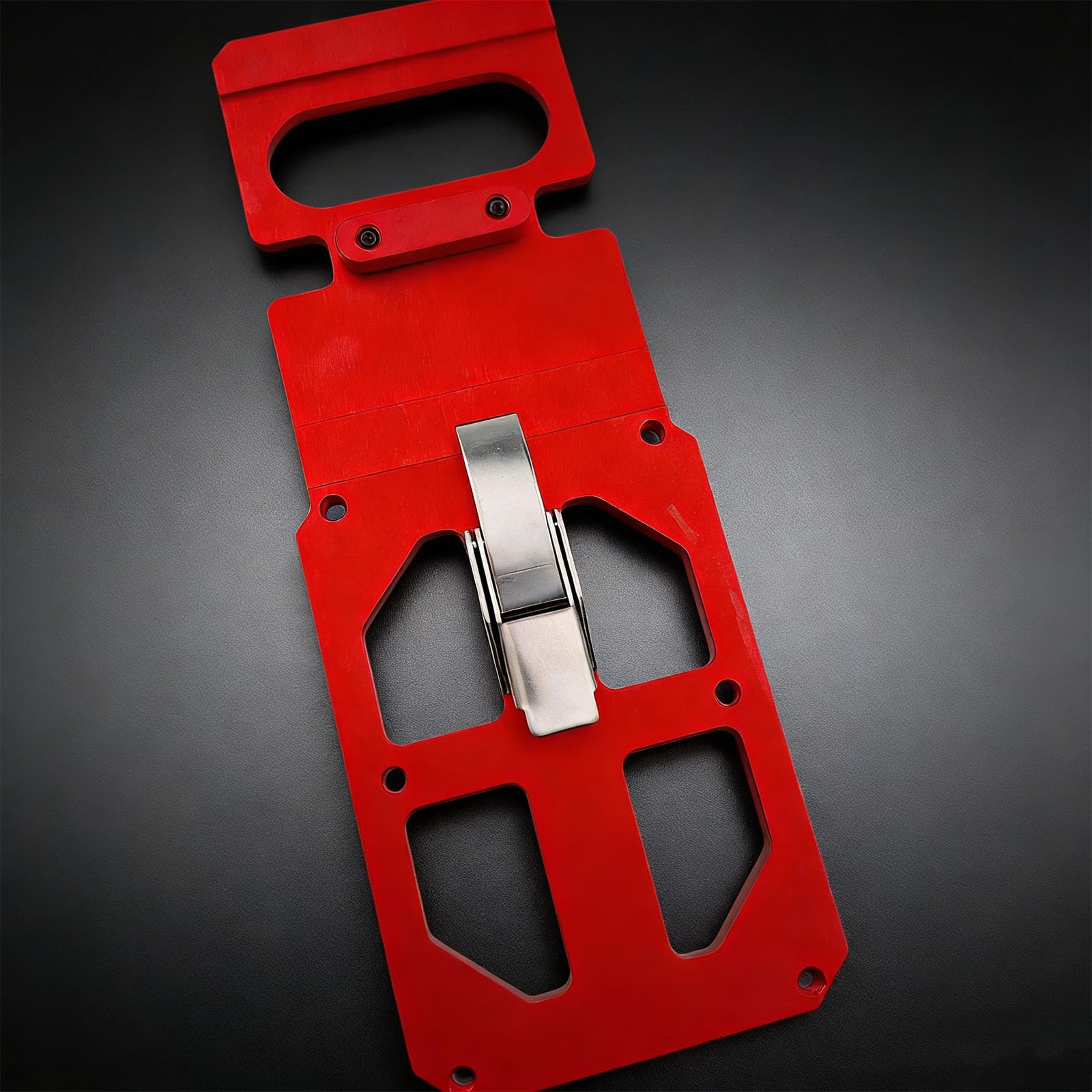 Guía de ángulos de aluminio estable con soporte paralelo para motosierras de cadena que garantiza un corte preciso en diversos materiales Guía de aluminio