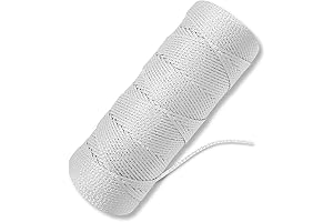 Bright White String for Legos