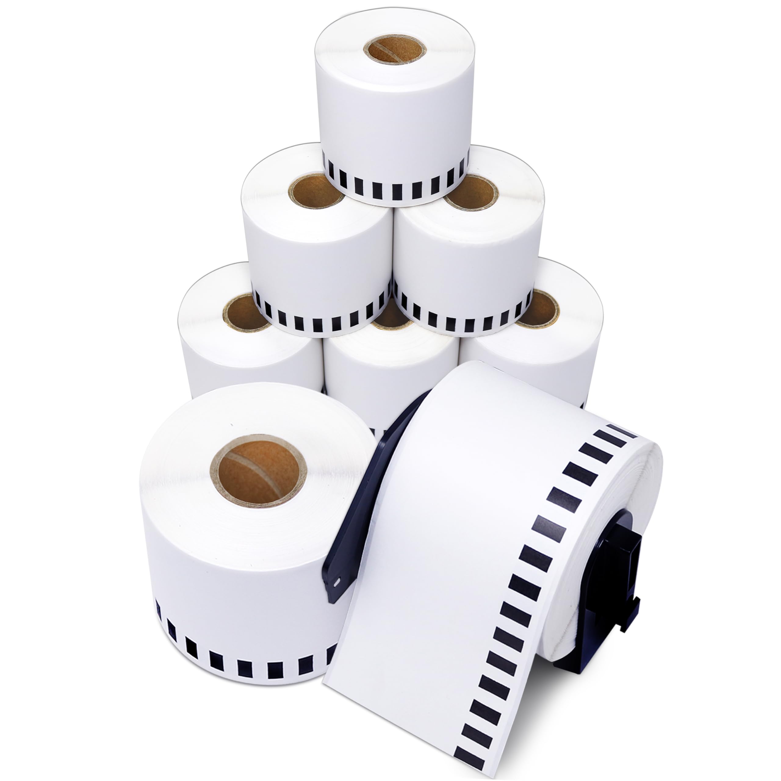 Replacement for Brother DK-2205 (8 Rolls, 800 Ft Total) 2.4" Continuous