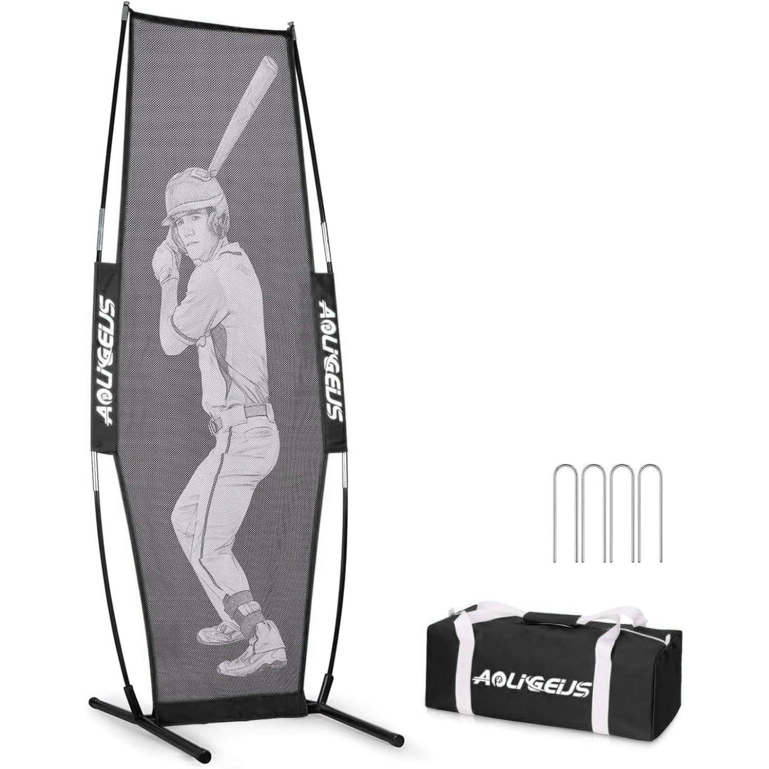 Amazon.com : AOLIGEIJS Baseball Softball Batter Dummy,Pitching