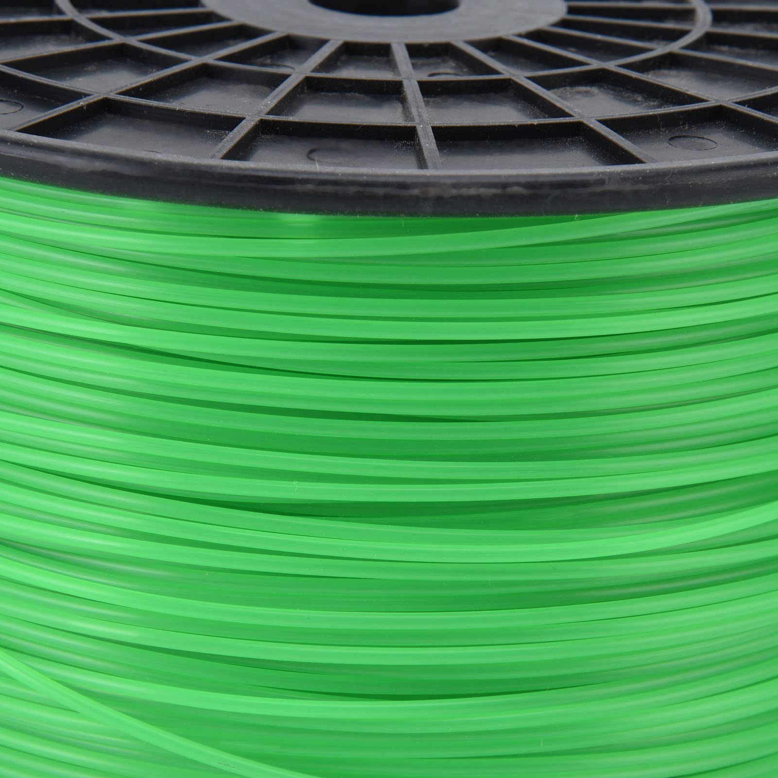 Filo per Decespugliatore a Fili da 2 Mm Filo per Decespugliatore a Filo Quadrato in Bobina Accessori per Tosaerba per Tosaerba (Verde)(372 Meters)