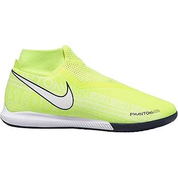Amazon.com | Nike Men's Phantom Vision Academy DF IC Soccer Shoes (Volt/White-Volt) (9 D US) | Soccer