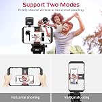 ULANZI U Rig Pro Smartphone Video Rig, Filmmaking Case, Phone Video Stabilizer Grip Tripod Mount for Videomaker Film-Maker Video-grapher for iPhone 11 Pro Max X 8 7 Plus Samsung Google