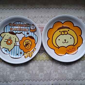 ミスドーポンデピンクライオン皿4枚セット ミスドーポンデピンクライオン皿4枚セット