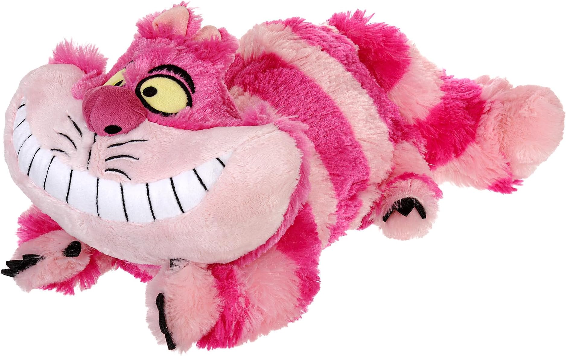 Disney Store Official Cheshire Cat Plush - 'Alice in Wonderland' 14-Inch Toy - Vibrant Striped Design, Iconic Grin - Magical Gift for Fans, Collectors & Enthusiasts of Lewis Carroll's Classic
