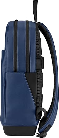 Moleskine Classic PRO Backpack, 16, Sapphire Blue | Professional backpack with padded 16 laptop compartment, organized storage, and ergonomic comfort.