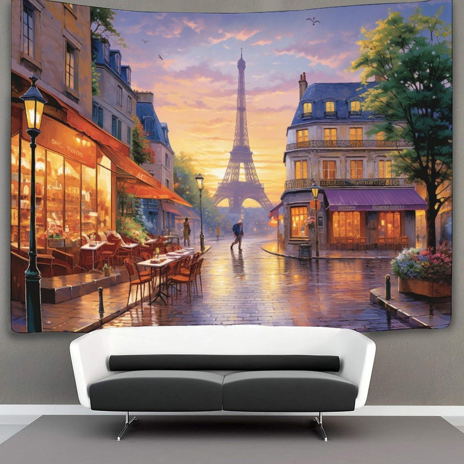 kaiyun Pylon Landscape,Landmarks Tapestry Wall Hanging for Bedroom Home Decor HD Printing Living Room, Dorm 130cmx150cm