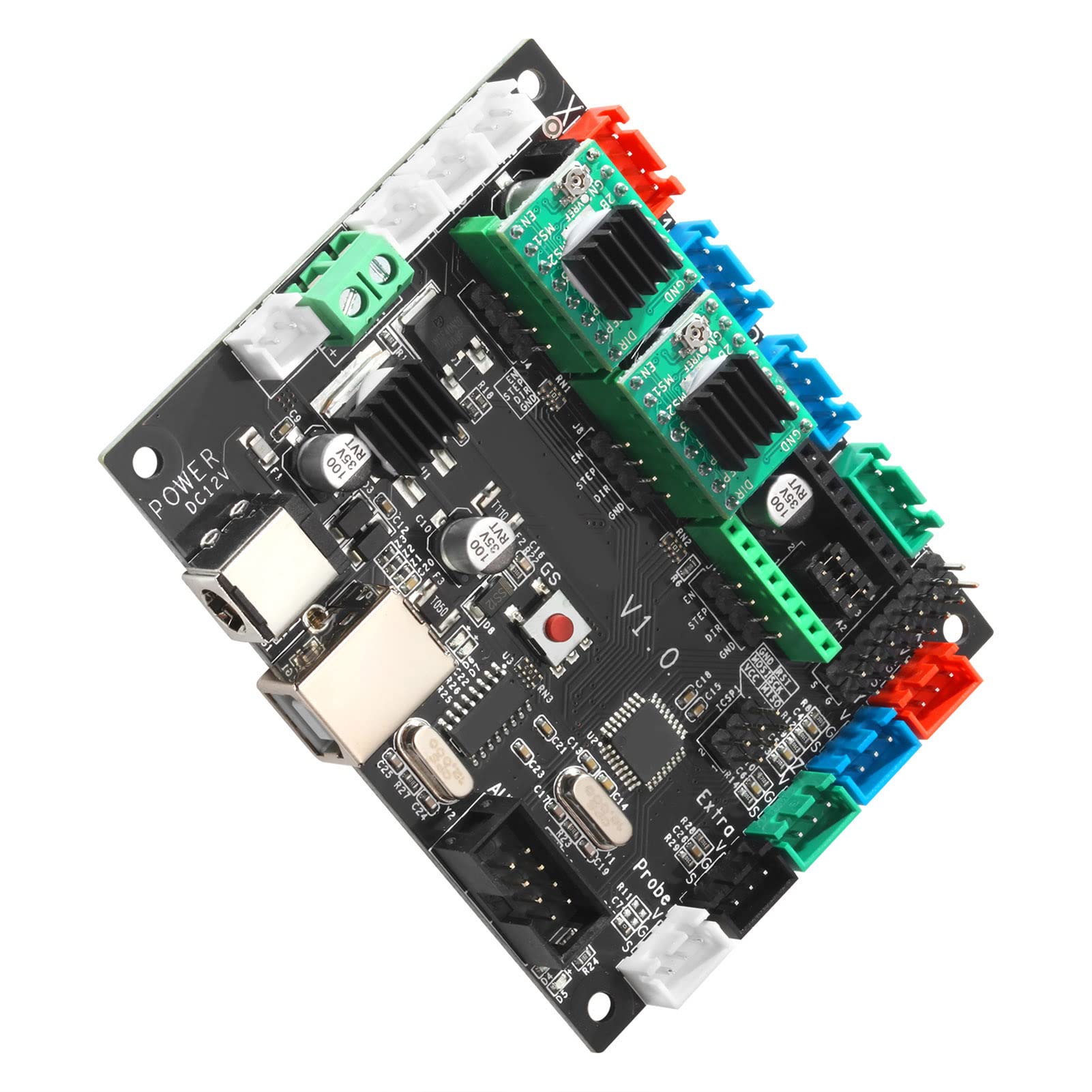 Buy Laser Engraver Mainboard, 8 Bit AVR Processor DC 12V 5A 4 Wire 2