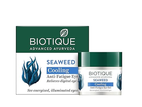 Miniatura 1 de Biotique Gel de ojos revitalizante antifatiga de algas marinas