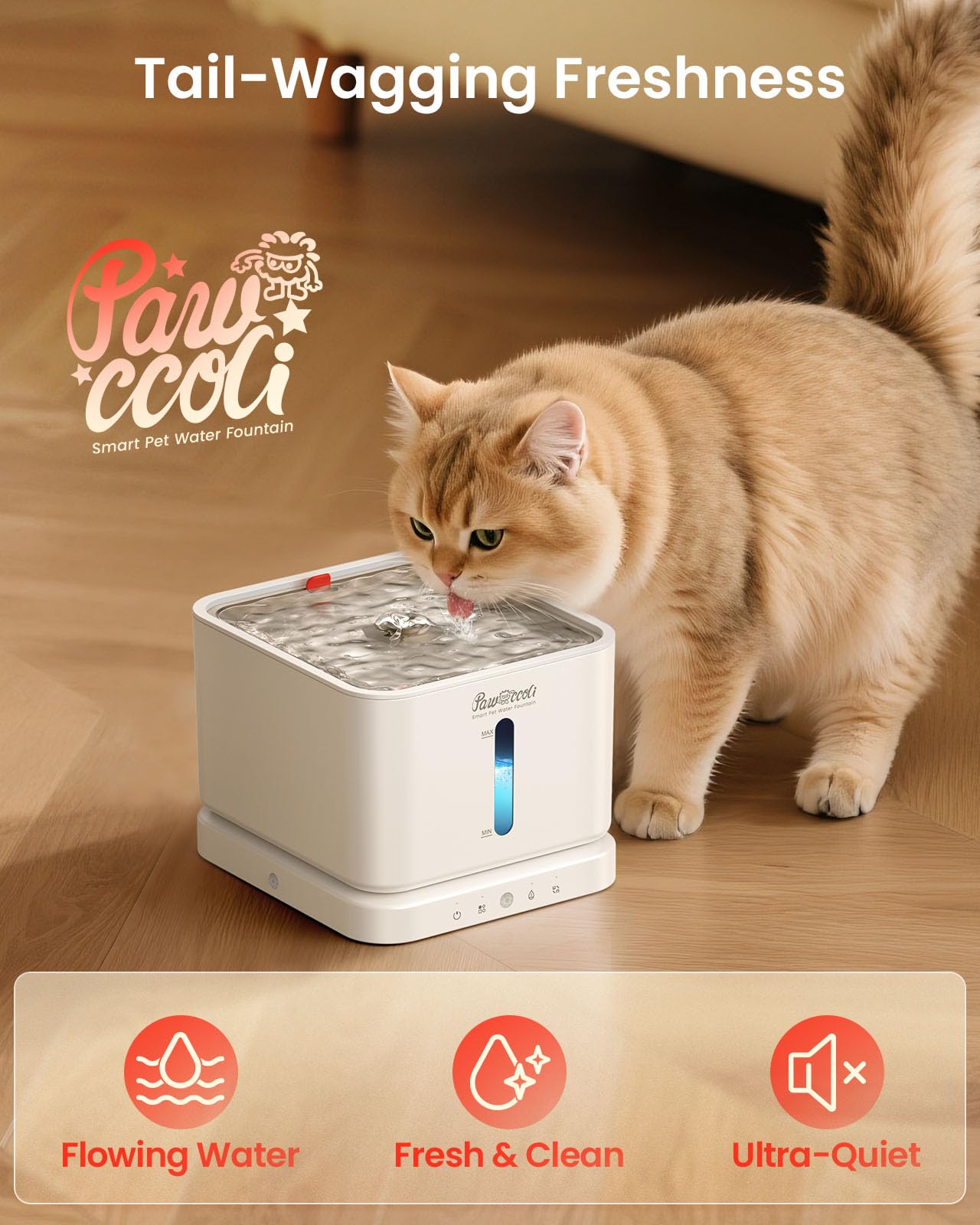 Fuente de agua inalámbrica para gatos, fuentes para gatos para beber, fuentes de agua inalámbricas para mascotas para interiores, dispensador automático de cuencos de agua para perros, funciona con