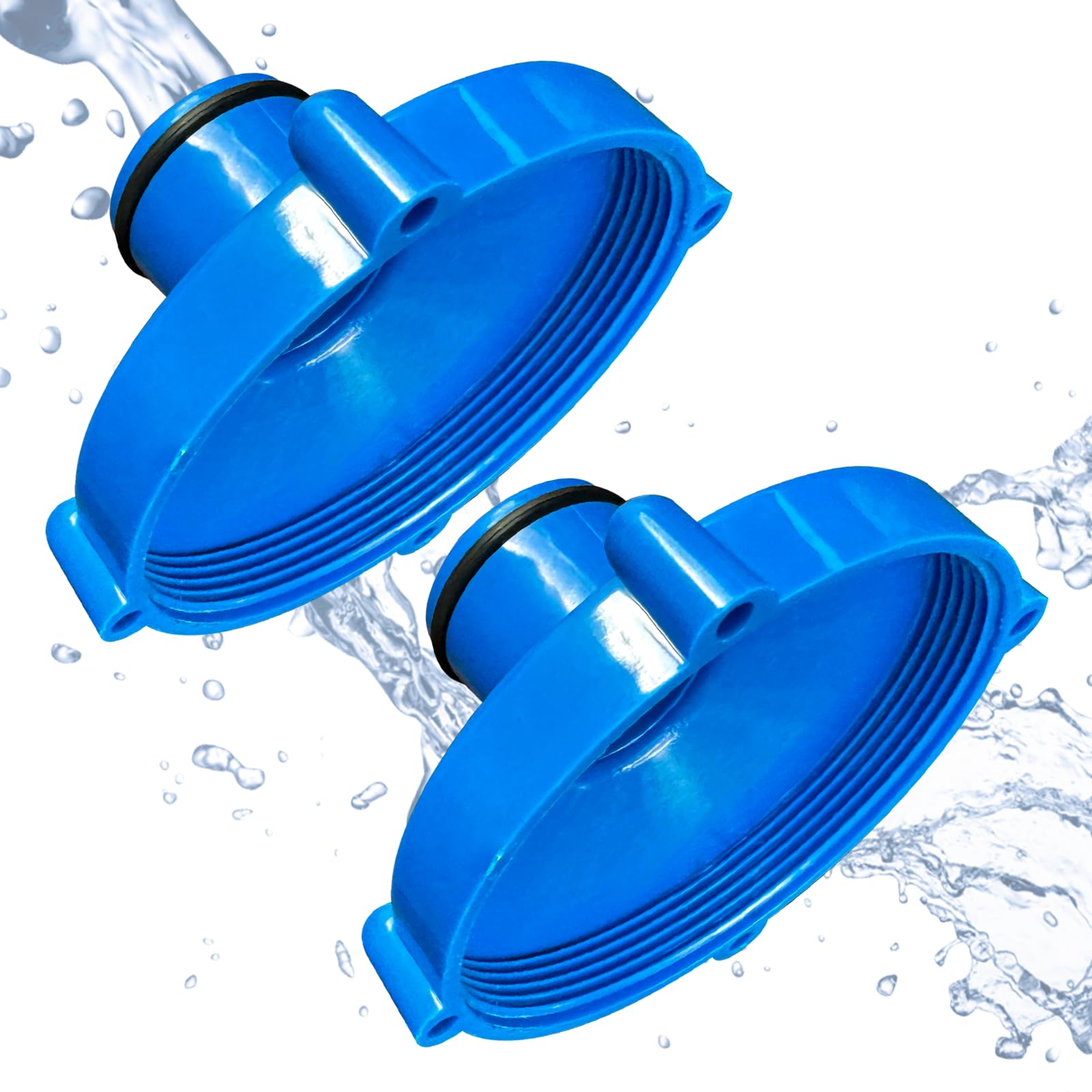 Eladcncmc Set di adattatori per tubi di aspirazione per piscina Facile da installare Connettore Filtro Accoppiamento del tubo flessibile Facile installare Kit di ricambio per attrezzature