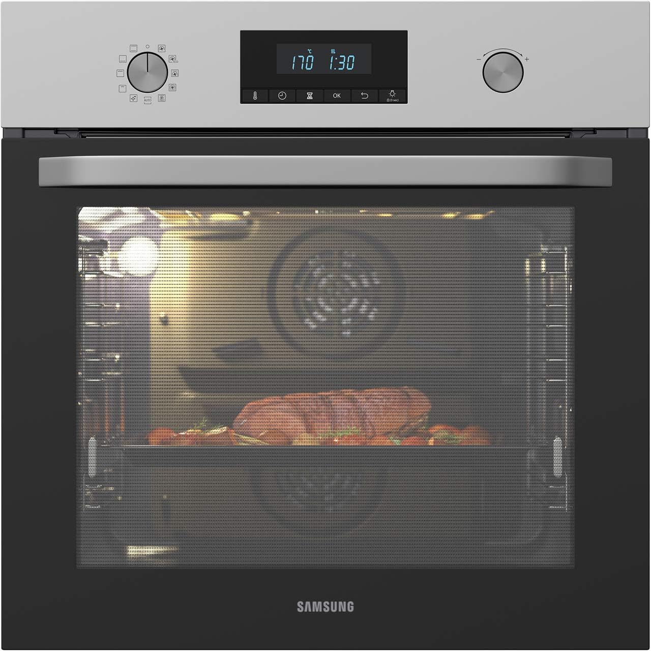 Samsung NV70K2340RS - Forno singolo elettrico integrato, in acciaio INOX :  Amazon.it: Grandi elettrodomestici