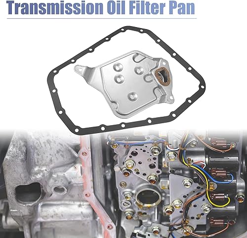 Miniatura 3 de X AUTOHAUX 1 Unidades 93741509 Kit De Junta De Cárter De Aceite De Filtro De Transmisión Para Chevrolet Aveo 1.6L L4 - Gas 2004-2008