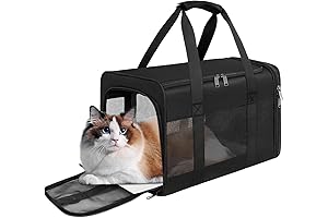 Mancro Cat Carrier: Secure and Comfortable Travel for Feline Companions Up to 20 lbs