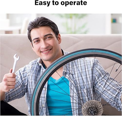 Miniatura 7 de Paquete de 12 tubos interiores de bicicleta de 700 x 18/25 c, tubos interiores de repuesto para bicicleta de carretera, tamaños de rueda de