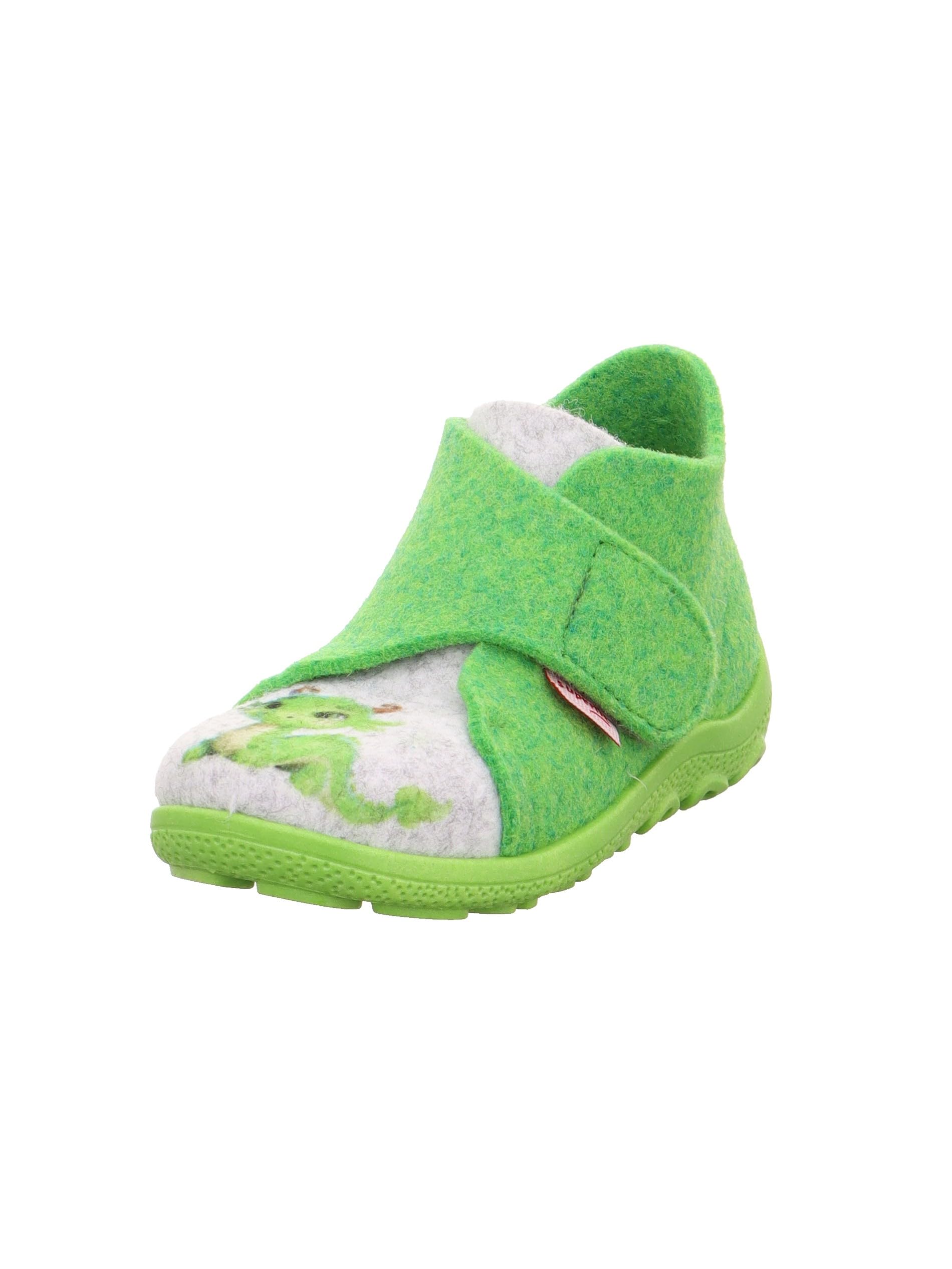 Superfit Happy OCTI Slippers, 23 EU, Green, 6 UK