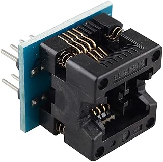 HALJIA SOIC8 SOP8 To DIP8 IC Socket Converter Module Programmer Adapter OTS-16-03 For 24xx 93xx EEPROM