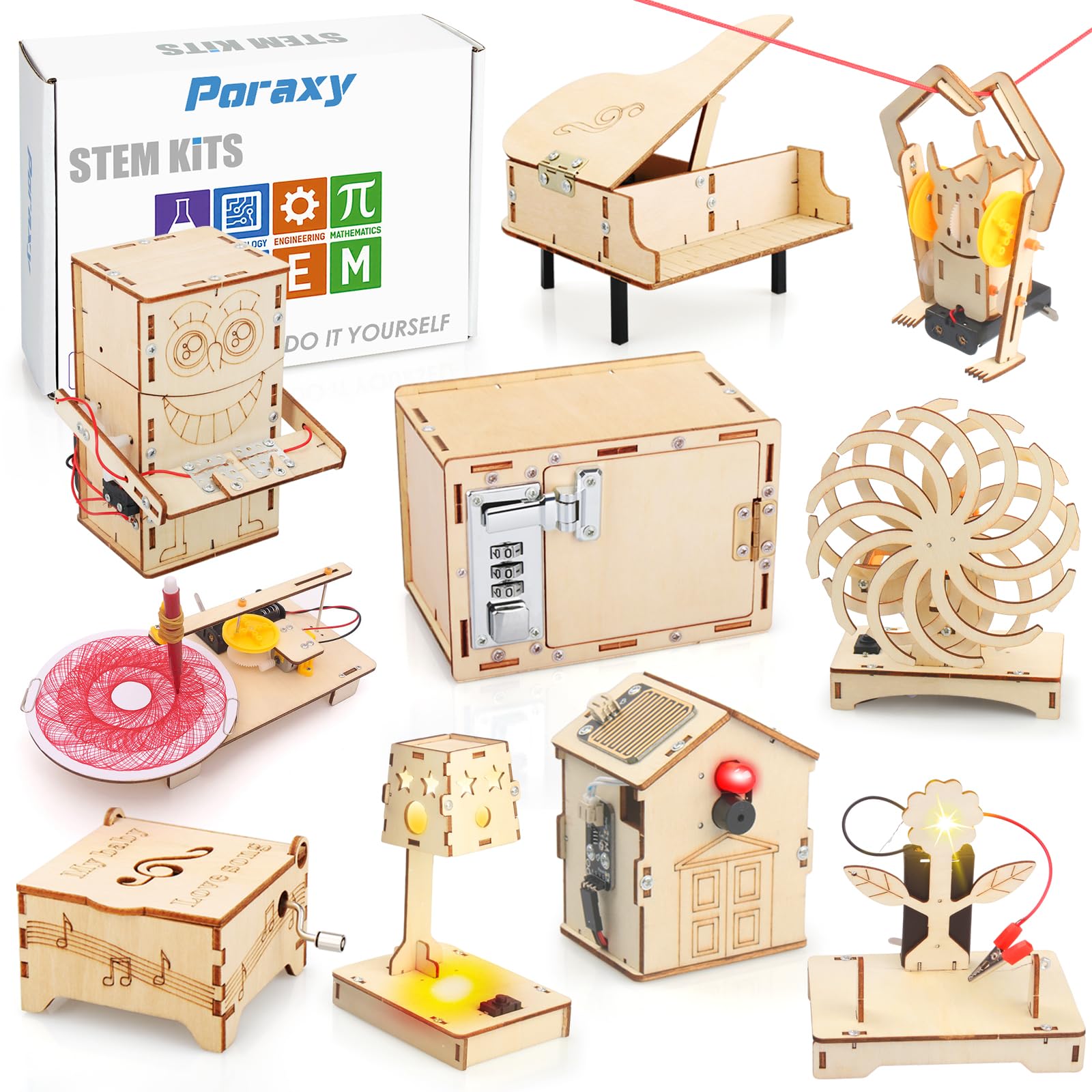Amazon.com: 10 in 1 STEM Science Kits for Kids 8-10-12, Toys for