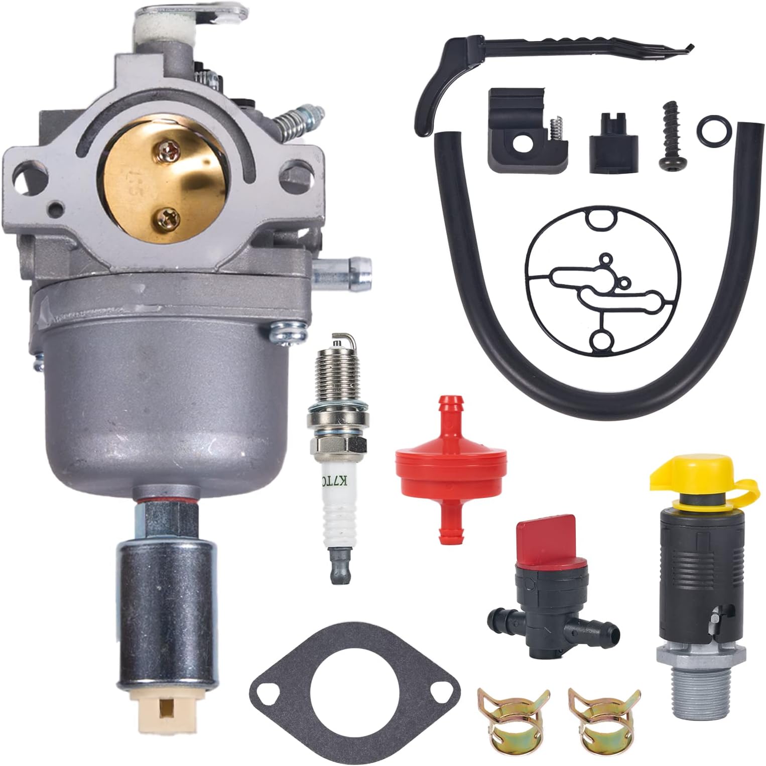 Carburatore Nikki Con Solenoide. Motori Verticali AVS OHV Da 11 A 13,5