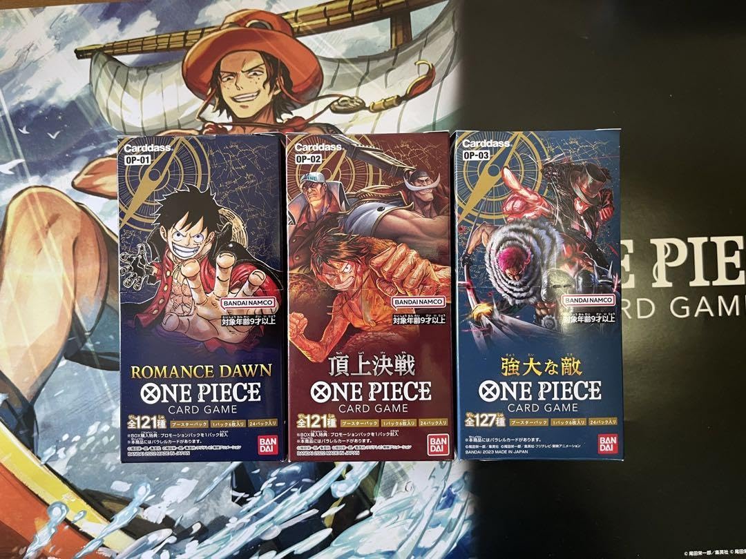 Amazon.co.jp: ワンピースカード3ボックス ロマンスドーン 頂上決戦 