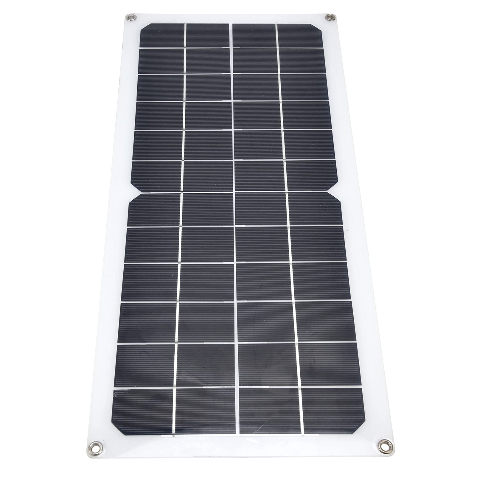Pannello Solare Fotovoltaico 10W con Kit Ventola Porte USB Femmina per Auto Barche Aerei Satelliti