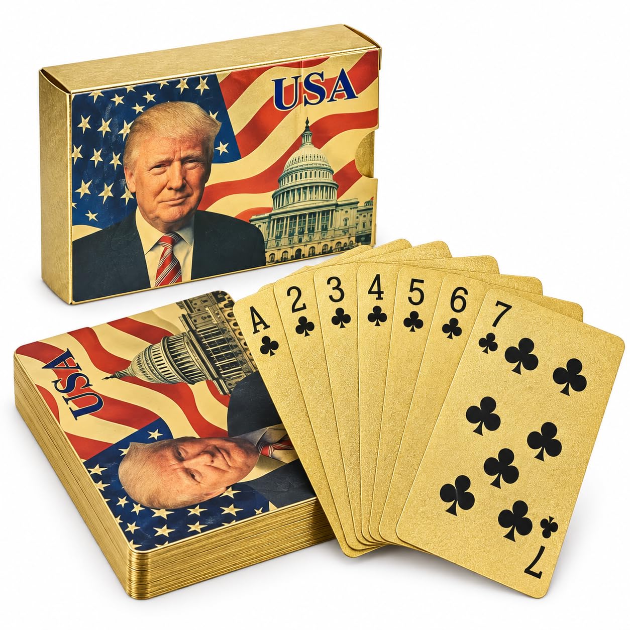 Amazon.com: blinkee Donald Trump 24K Gold-Plated Waterproof
