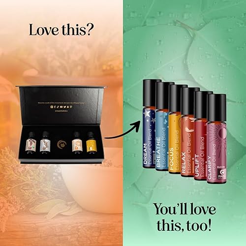 Miniatura 58 de Mezcla de aceites esenciales para dormir para difusor, aceite esencial de ensueño para difusores de aromaterapia y bienestar con Ylang-Ylang Clary