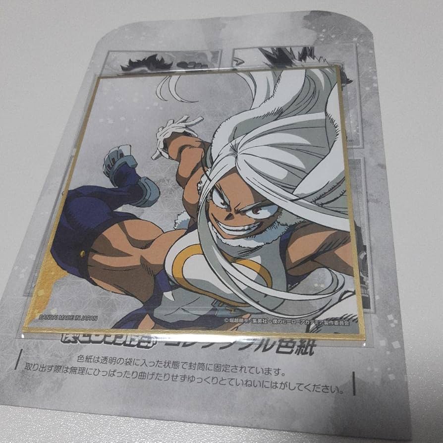 Amazon.co.jp: ヒロアカ色紙 ミルコ お茶子 : おもちゃ