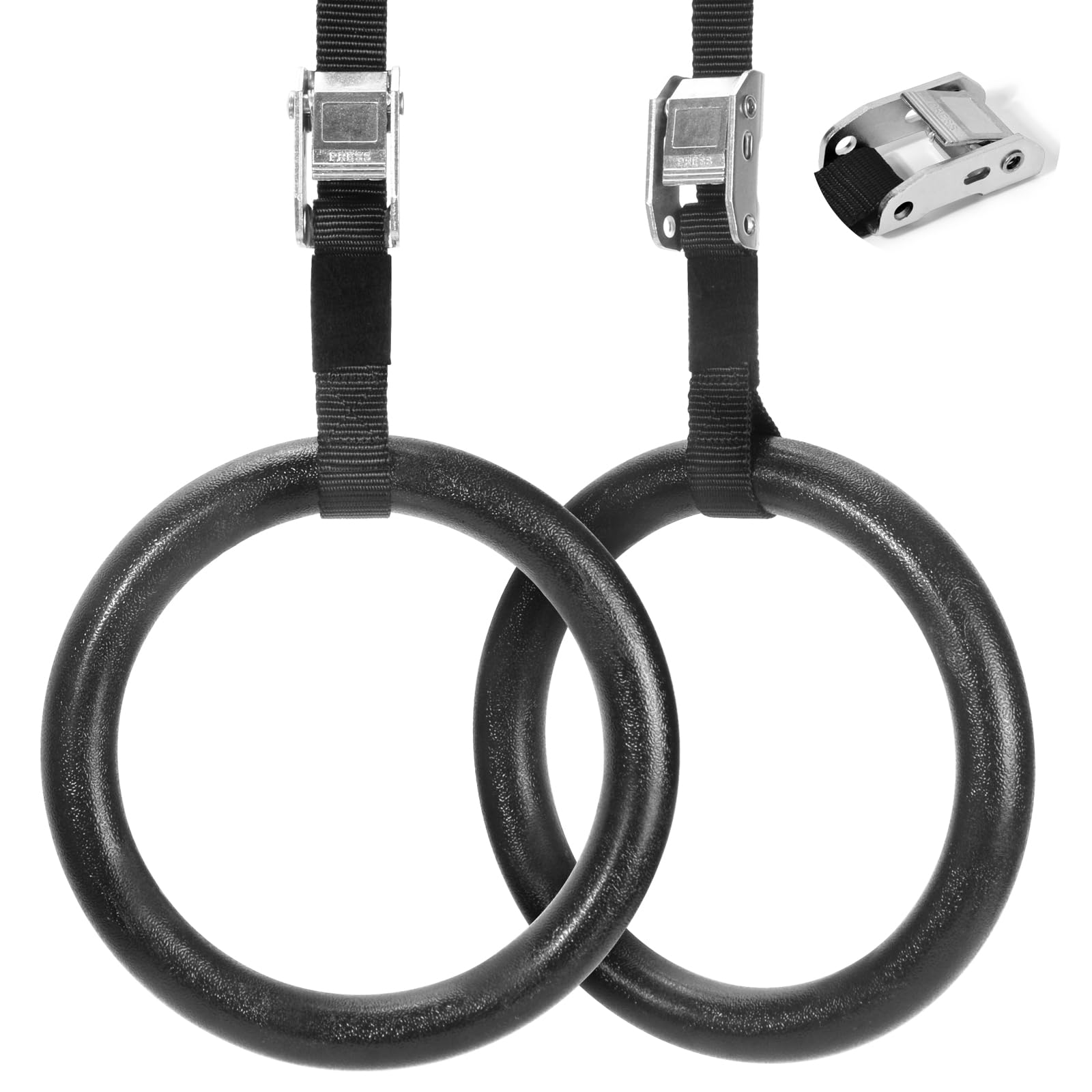 Anelli Da Ginnastica In ABS - Portata 300kg Per Allenamento Forza - Foto 8