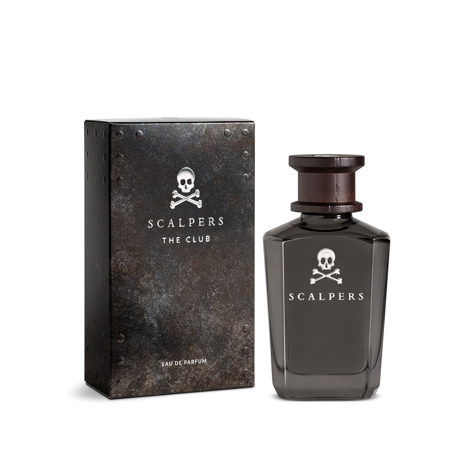 Scalpers The Club, Eau de Parfum da Uomo, Profumo Uomo con Fragranza Boscosa Aromatica Alle Note di Lavanda, Accordo di Tabacco e Zenzero, Ottimo come Regalo Uomo, Profumo da Uomo 75ml con Spray