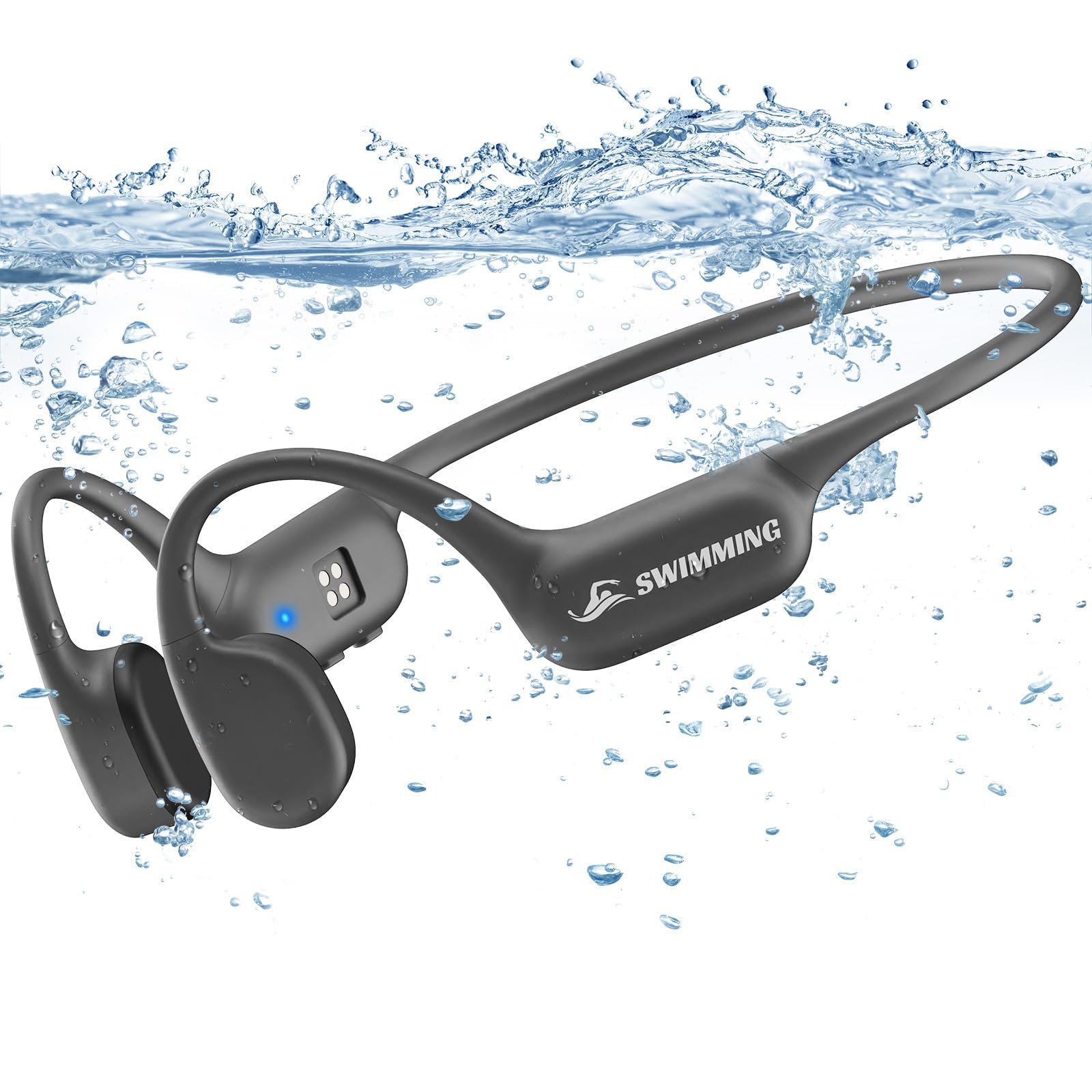 ほぼ新品★水中で音楽が聴けるZygo防水骨伝導ワイヤレスヘッドホン1-8 Amazon.co.jp: 骨伝導イヤホン bluetooth 5.4 水泳 IP68完全防水 こつ