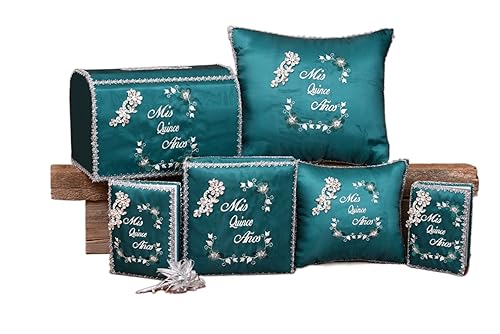 Miniatura 8 de A&C Quinceañeras and More Accessories Quince Set Sweet Sixteen Accessories Quinceanera bible Quinceanera Tosting Set 449 (Album)