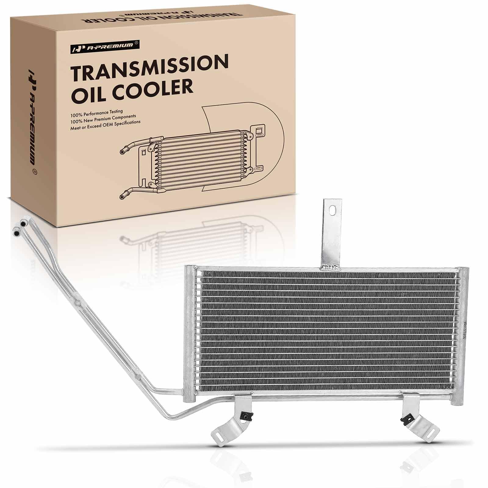 A-Premium Transmission Oil Cooler Compatible with Dodge Ram 1500/Ram 2500 1994-2001, 5.2L 5.9L Replace# 52027525AC