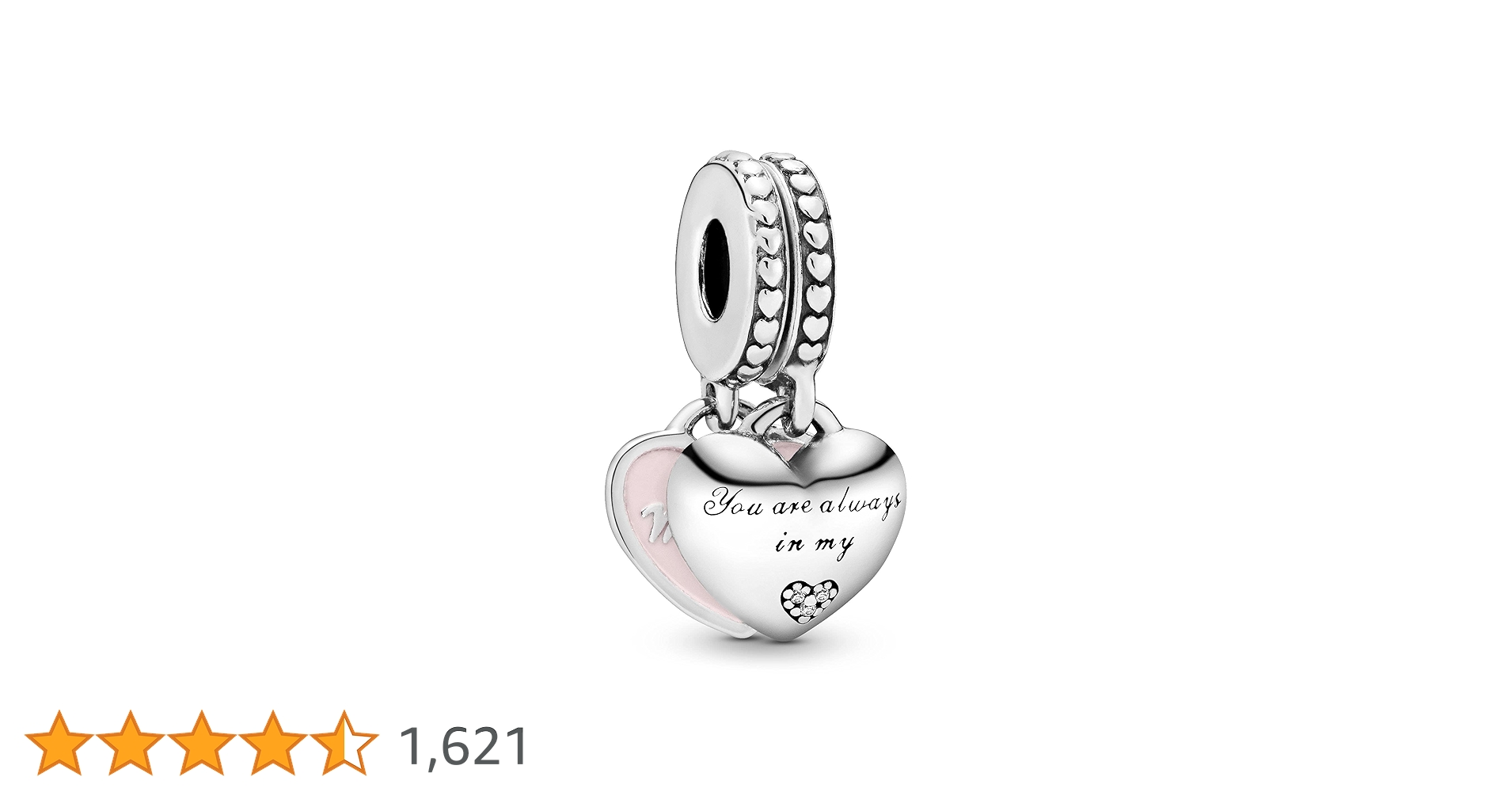 Amazon | [パンドラ] Pandora Mother & Daughter Hearts ペンダント