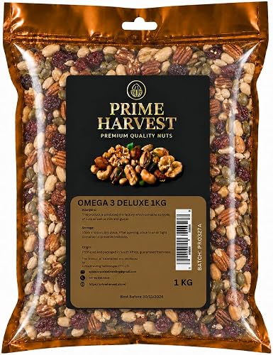 Prime Harvest Omega 3 Deluxe Trail Mix 1kg